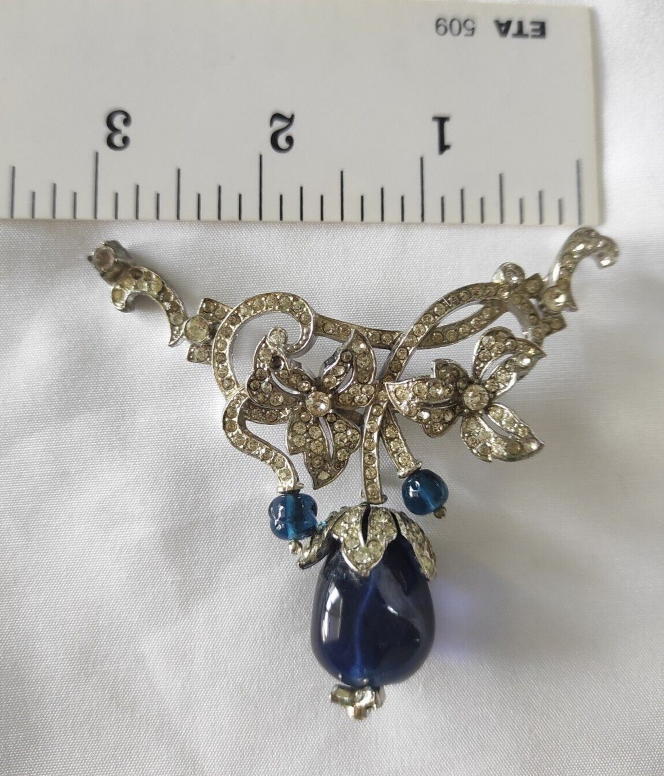 Cristian Dior by Kramer Brooch 1950s Vintage Collectible