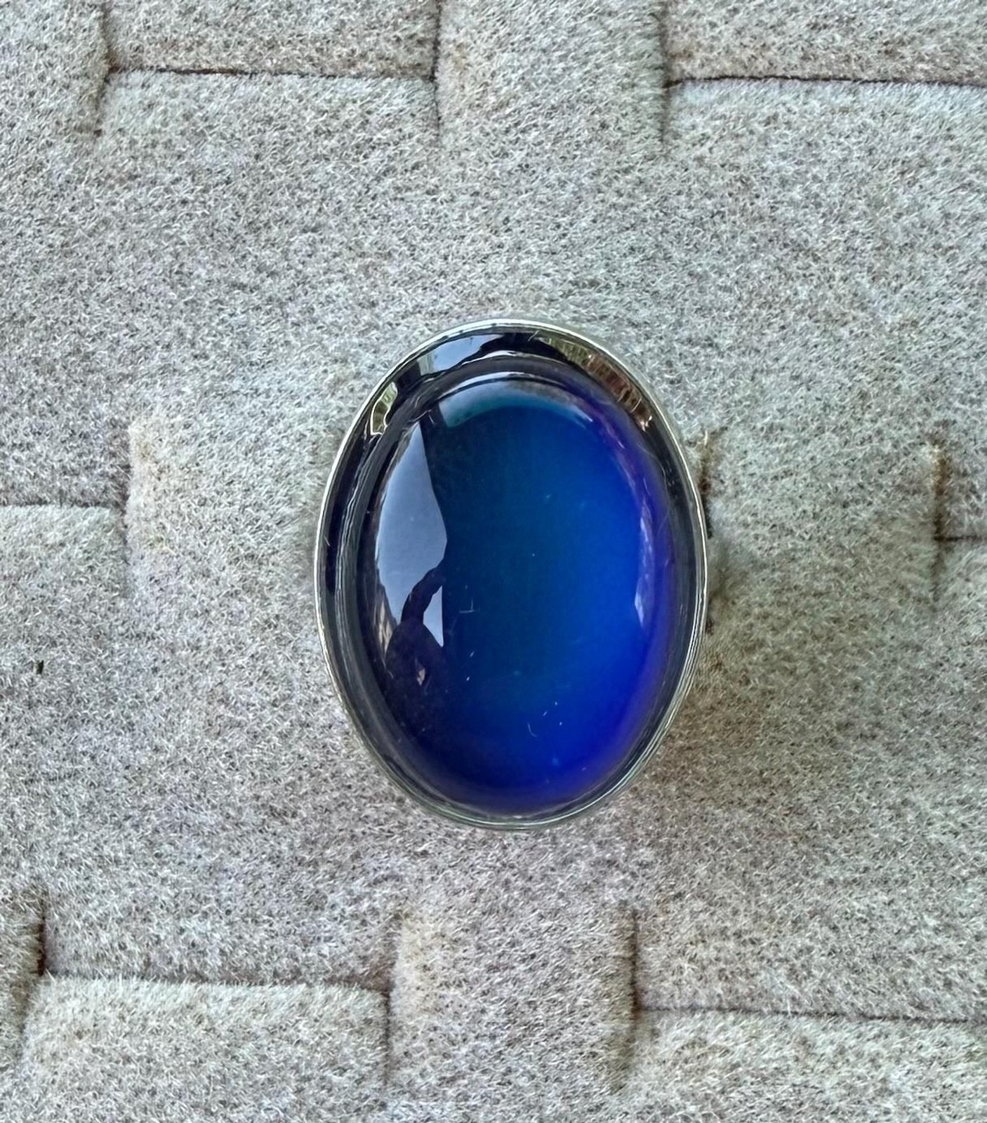 Vintage 1970’s Fancy Mood Ring 310 Small Plain Adjustable