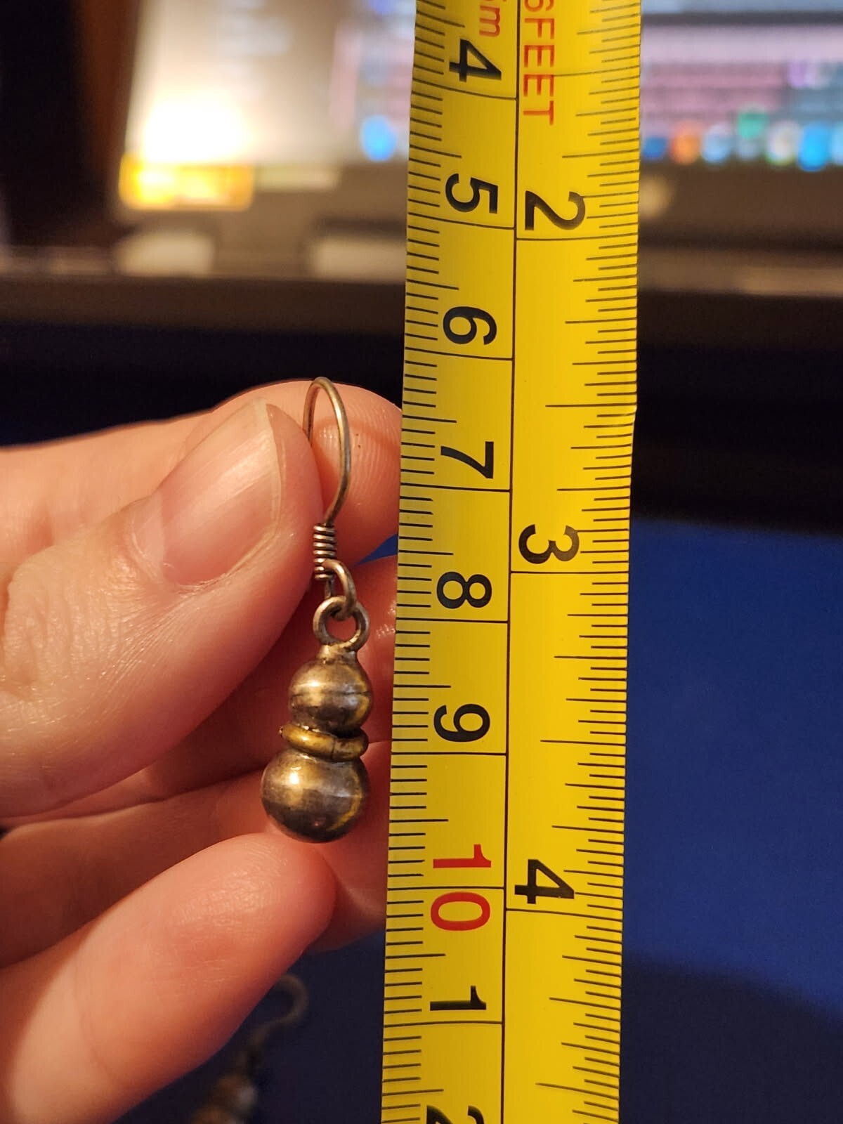 Sterling Silver Ball Dangle Earrings