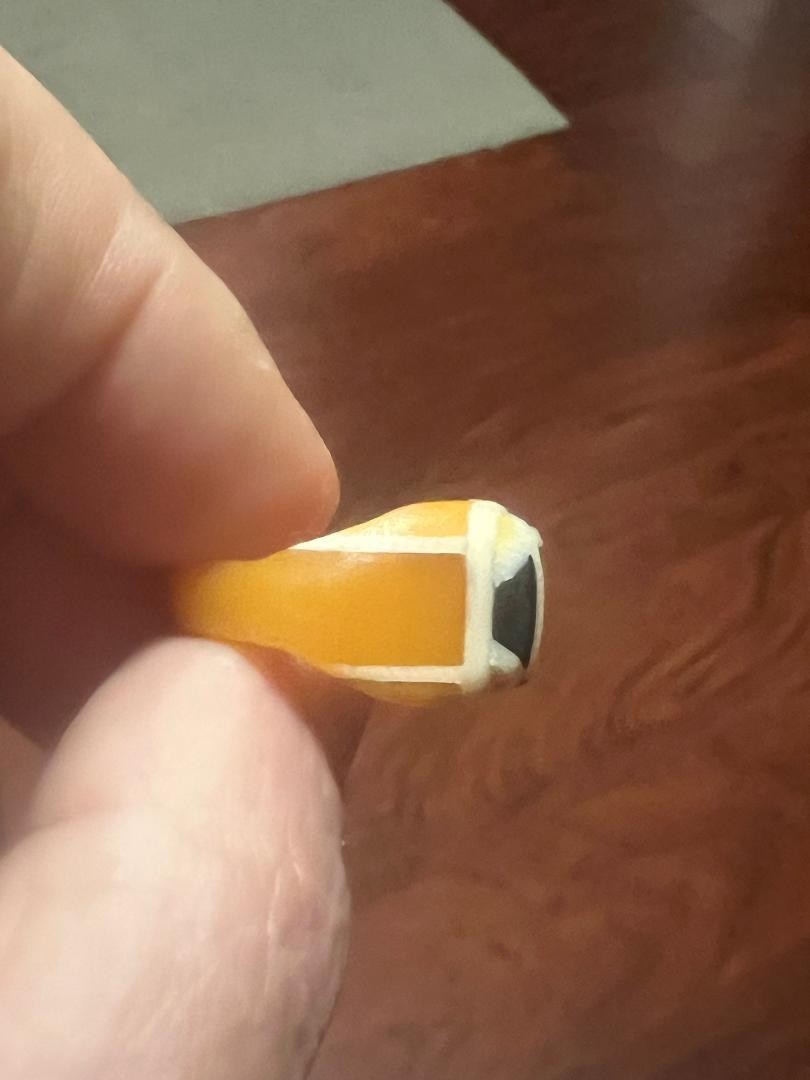VINTAGE CELLULOID RING SIZE 7.5