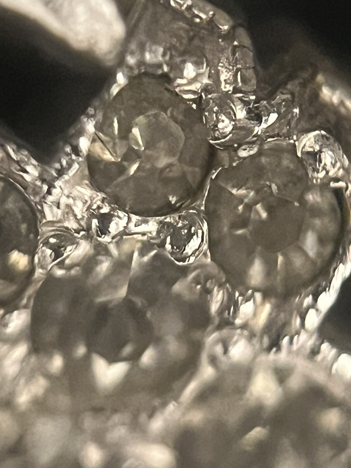KTF TRIFARI 1930’S BRACELET Art Deco Wide Pave CLEAR Rhinestone Baguette 7.25
