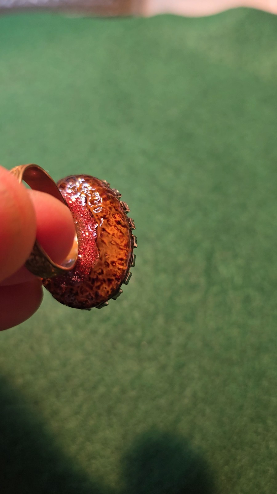 glass eye ring