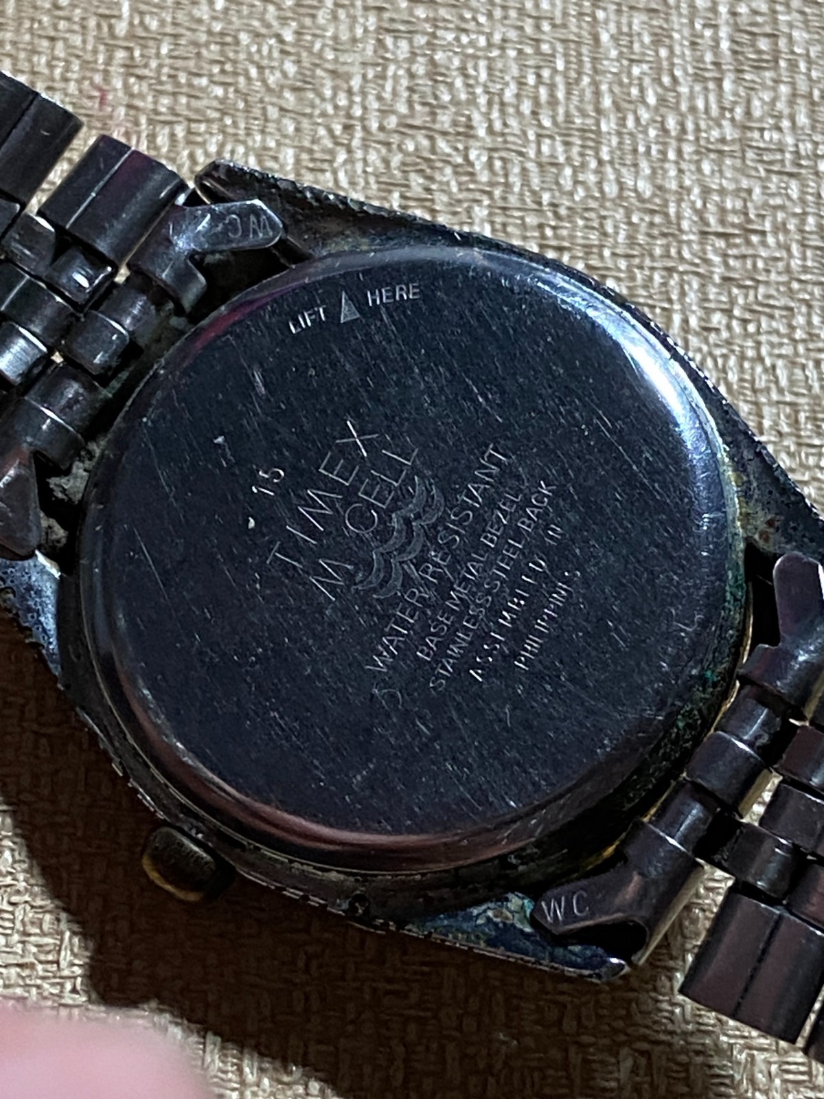 Old Vintage TIMEX Quartz Watch Philippine Made Wristwatch Philippines
