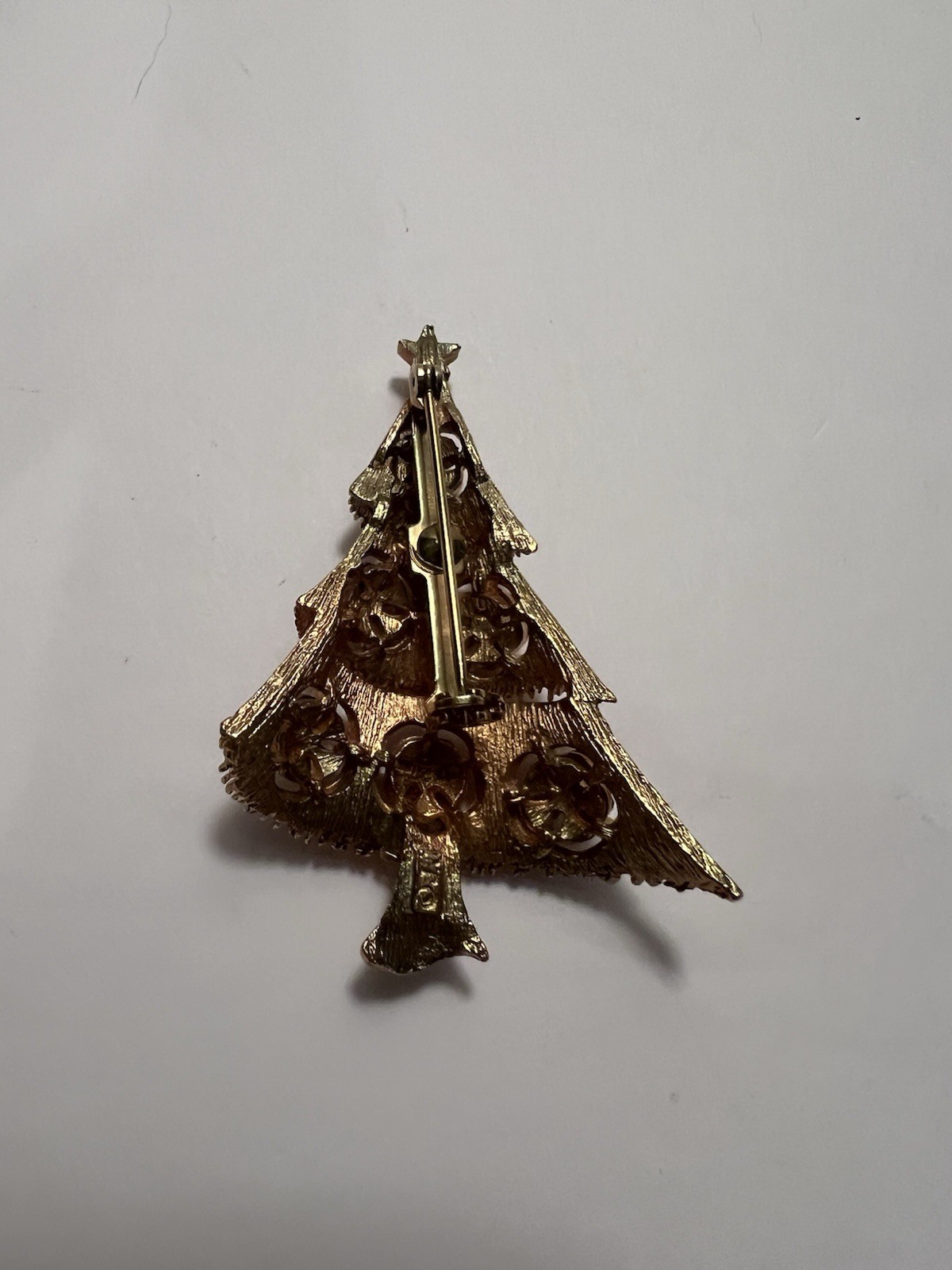 Vintage Lot of 11 Christmas Trees/Other Brooches Pins Some Signed