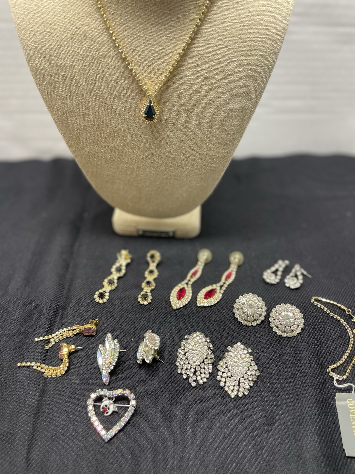 Mixed Lot Costume Jewelry See Pictures Wear/Details