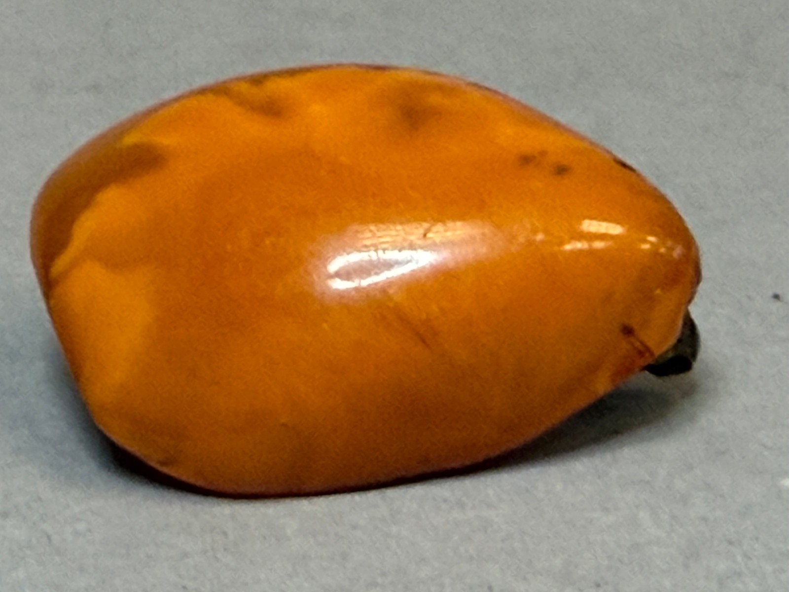 NATURAL OLD ANTIQUE YELLOW BUTTERSCOTCH BALTIC AMBER BROOCH 11,4 gr