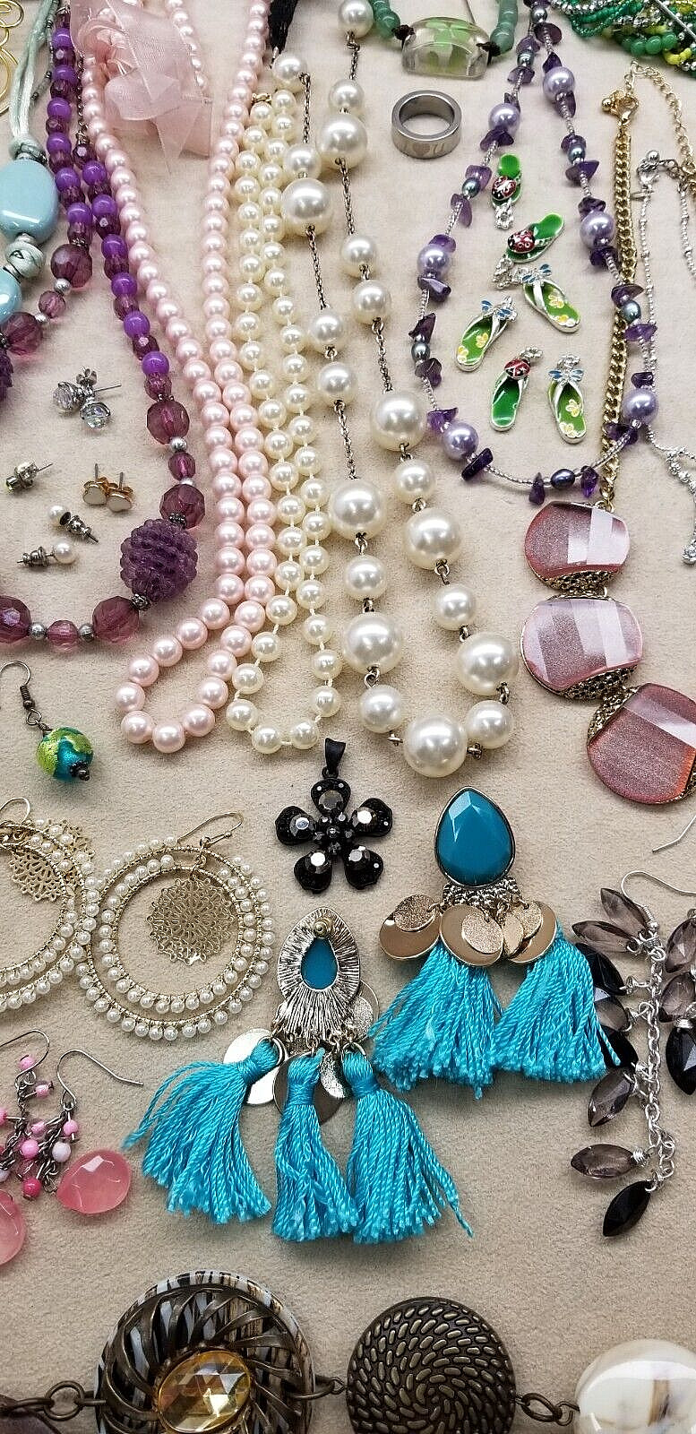 Estate Vintage To Now Junk Drawer Jewelry Lot Unsearched Untested -868 g