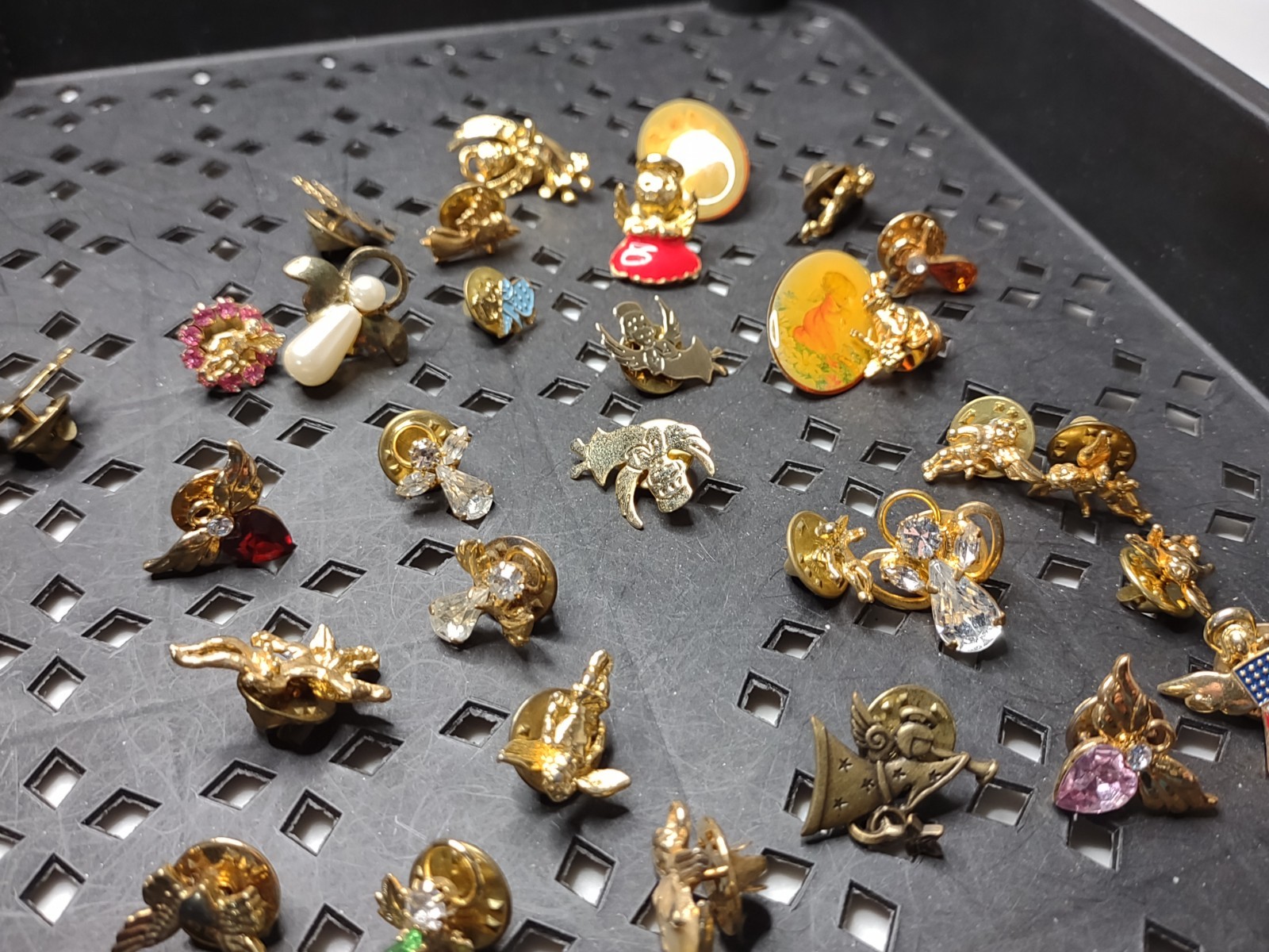 Lot Of Angel / Cherub Themed Pins Angel Pin Lot FTPAG