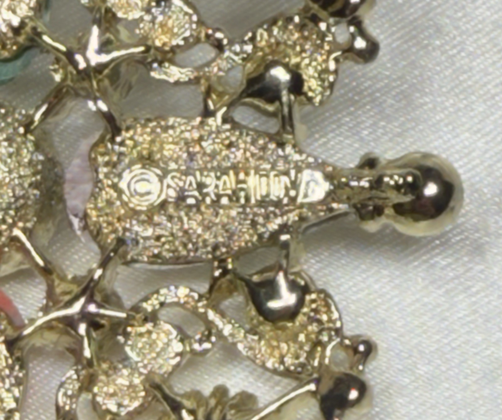 VINTAGE SARAH COVENTRY GALAXY BROOCH/PENDANT WITH CLIPON EARRING SET RHINESTONES