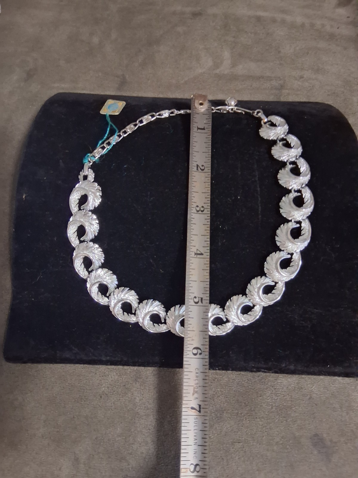 Listner Silver Tone Vintage Necklace With Tag
