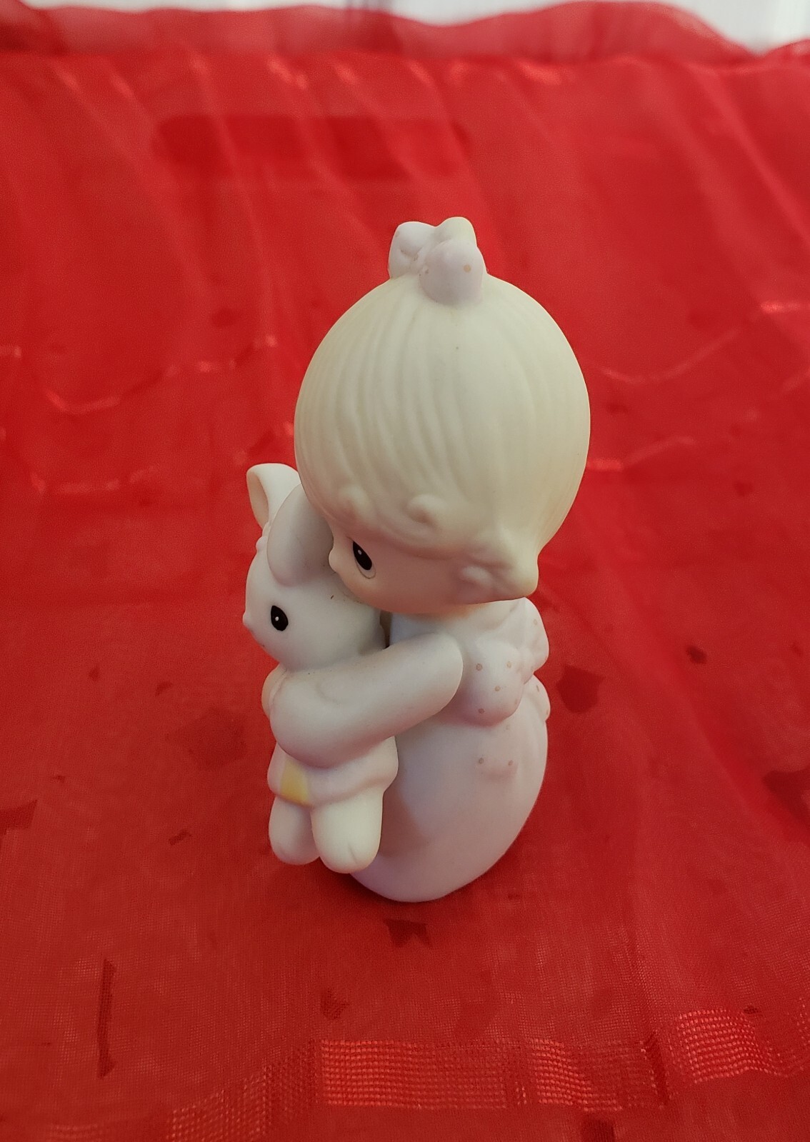 Vintage 1982 Jonathan & David ENESCO JESUS LOVES ME Porcelain Figurine RARE