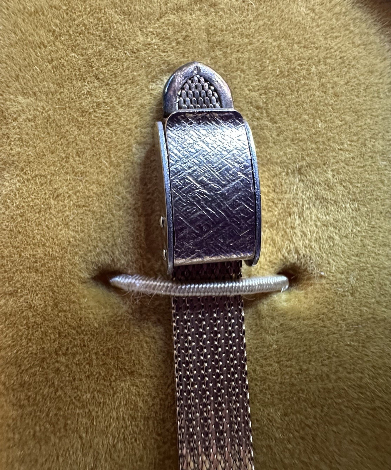 Vintage Gruen Precision 14K Gold Case 10 Diamonds Ladies Wristwatch