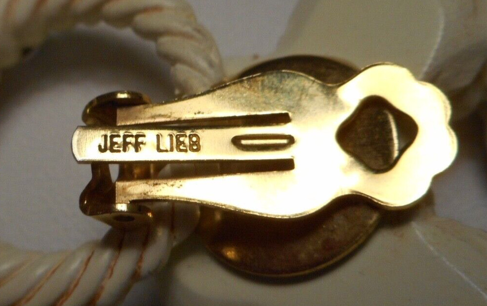 Jeff Lieb Rhinestone Jeweled Mickey Mouse Clip Earrings w Detachable Hoops