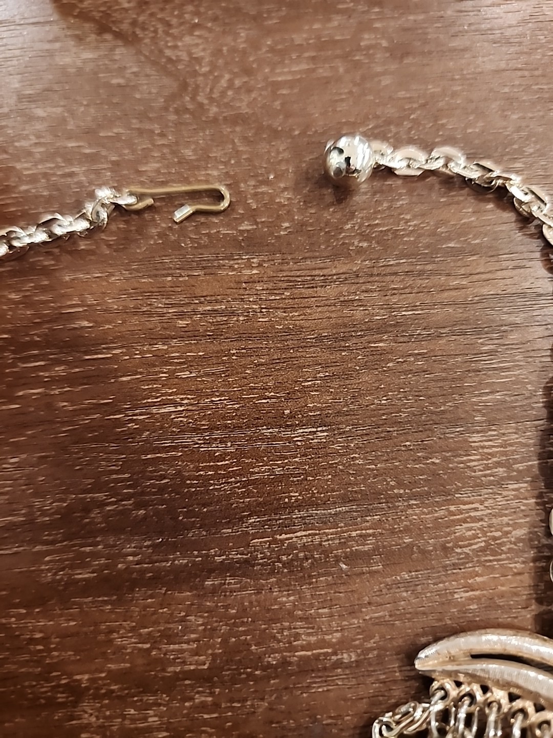 Gold-tone Multi Strand Chain Necklace. 12 Inches In Length With 4 Inch Extender