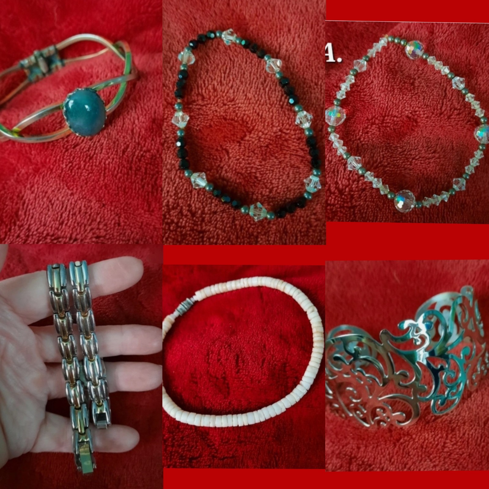 vintage costume jewelry large lot all wearable