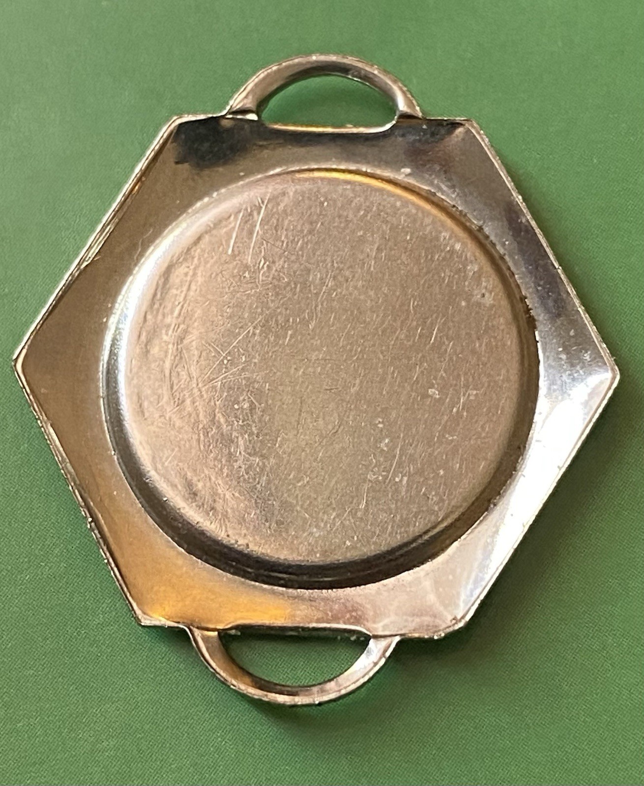 1940 Liberty Dime Bracelet Pendant Very Good Condition, No Rust , Very Shine
