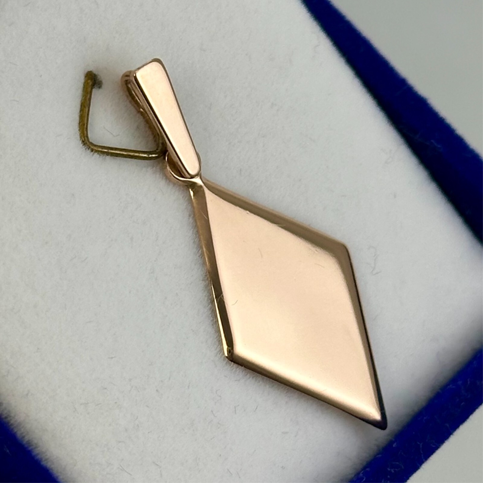 Chic Vintage Original Soviet Rose Gold 583 14k Pendant 1,86 g.