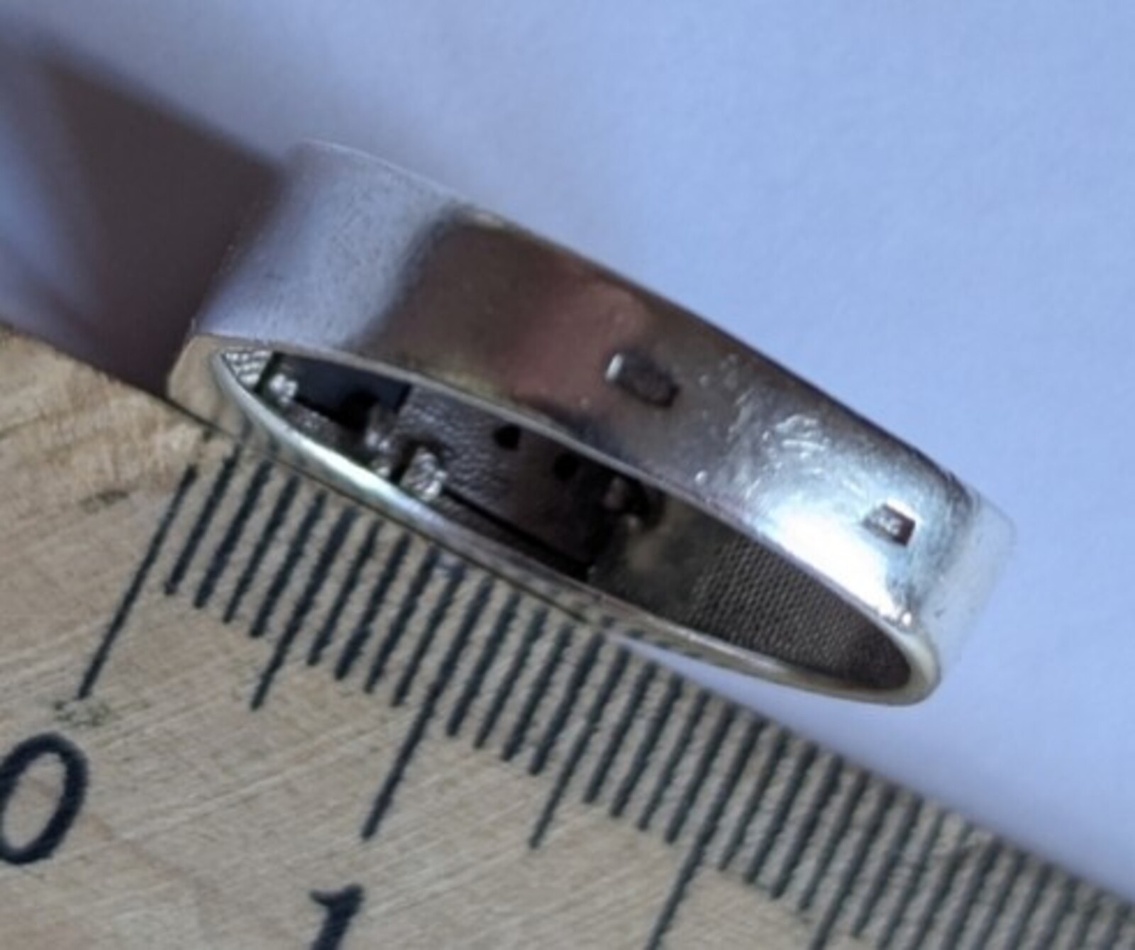 Vintage men’s signet ring sterling silver 925 Size 11.5 wt. 5.4 g.