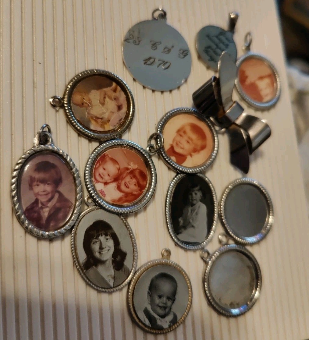 Photo Charm or Pendant Lot
