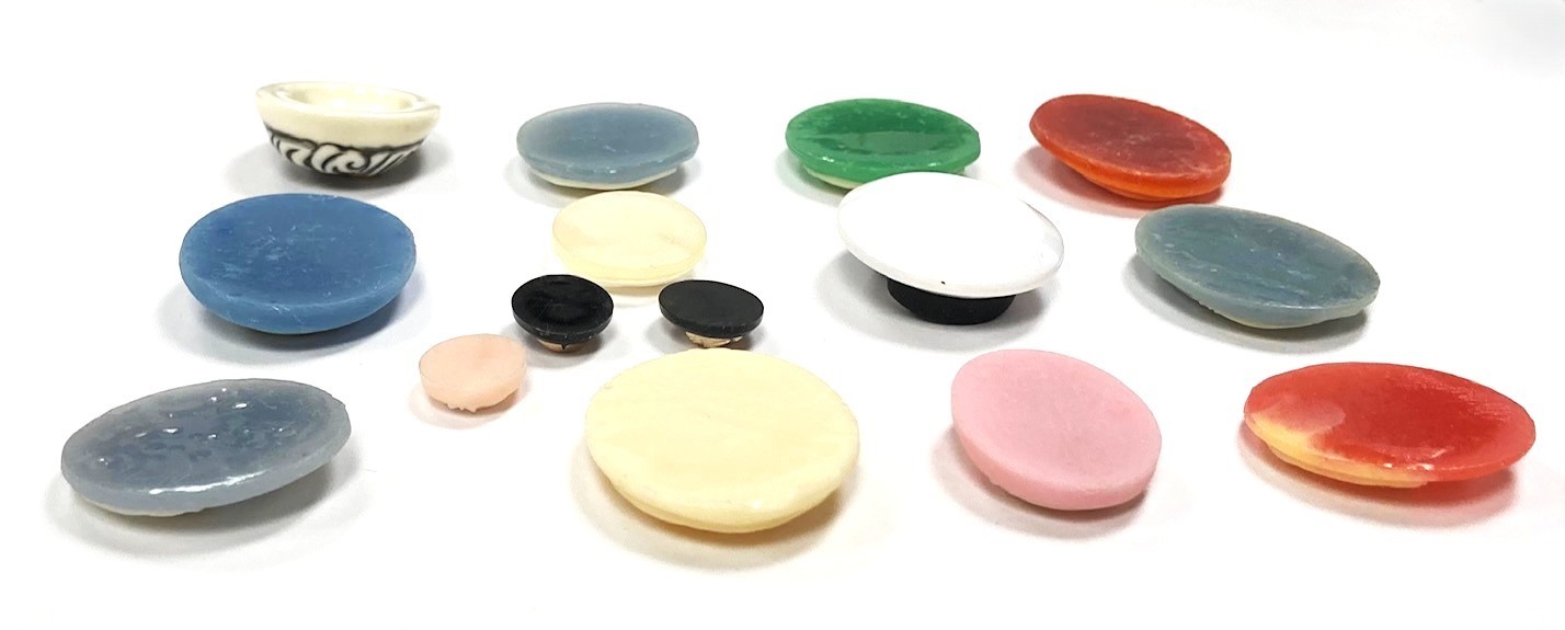 15 Vintage Acrylic Cameos (Hong Kong, Japan, West German) DIY Jewelry Making C81