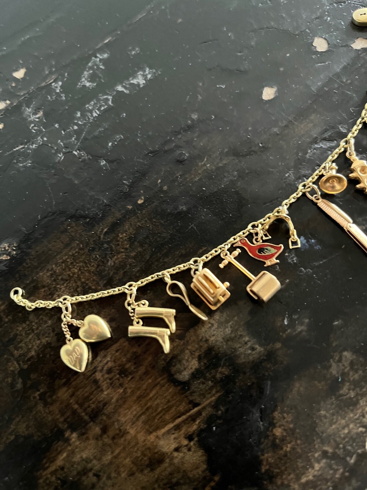 Nannette’s Unparalleled Trio of Charm Bracelets 1920-30’s — none better