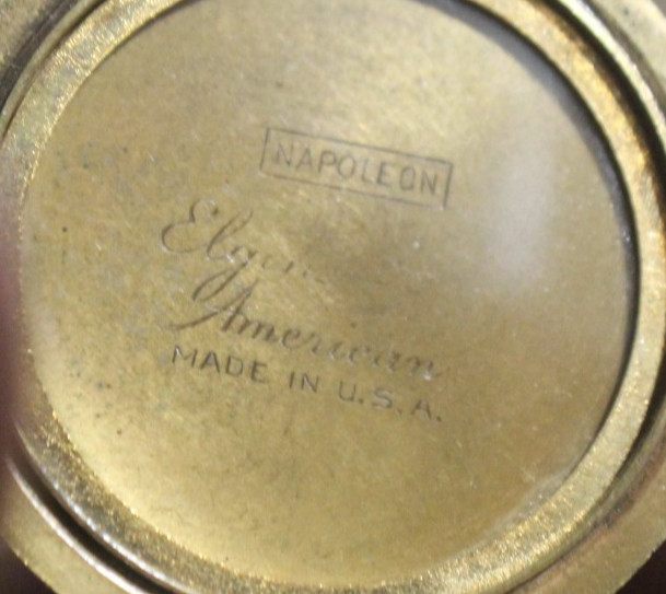 Wonderful Gold Filled ‘NAPOLEON’ Elgin American Double Photo Locket Pendant