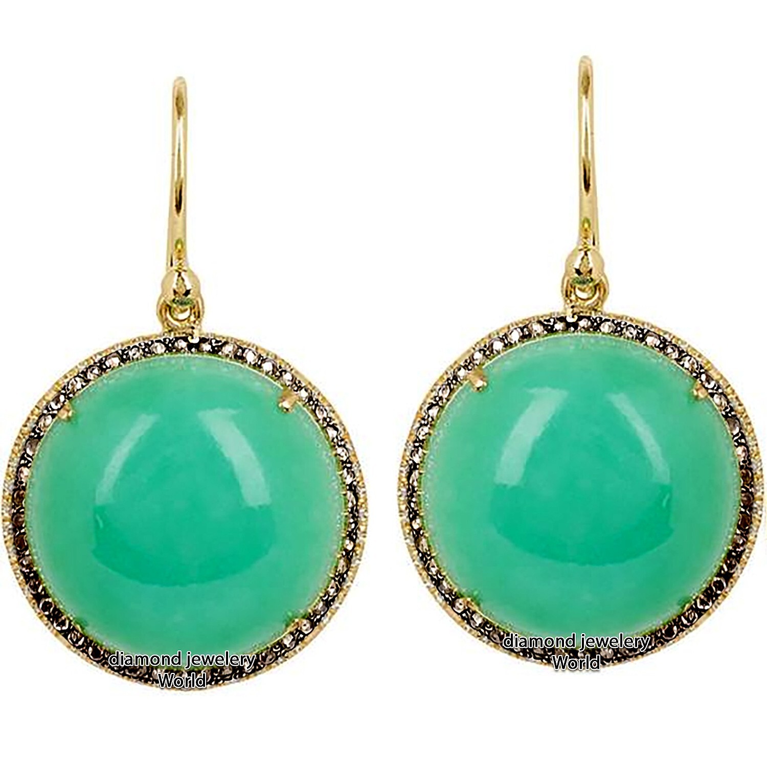1.40ctw Rose Cut Diamond Emerald Studded Silver Vintage Amazing Earring Jewelry