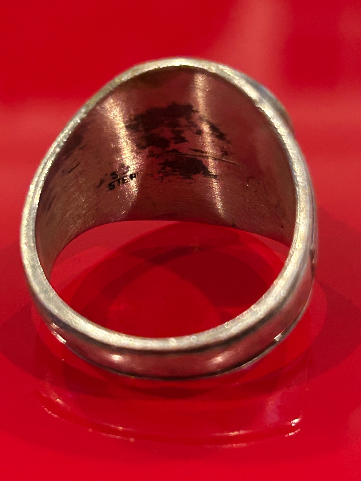 Vintage 1991 St. John’s School Houston Sterling Silver Class Ring 14g Size 8
