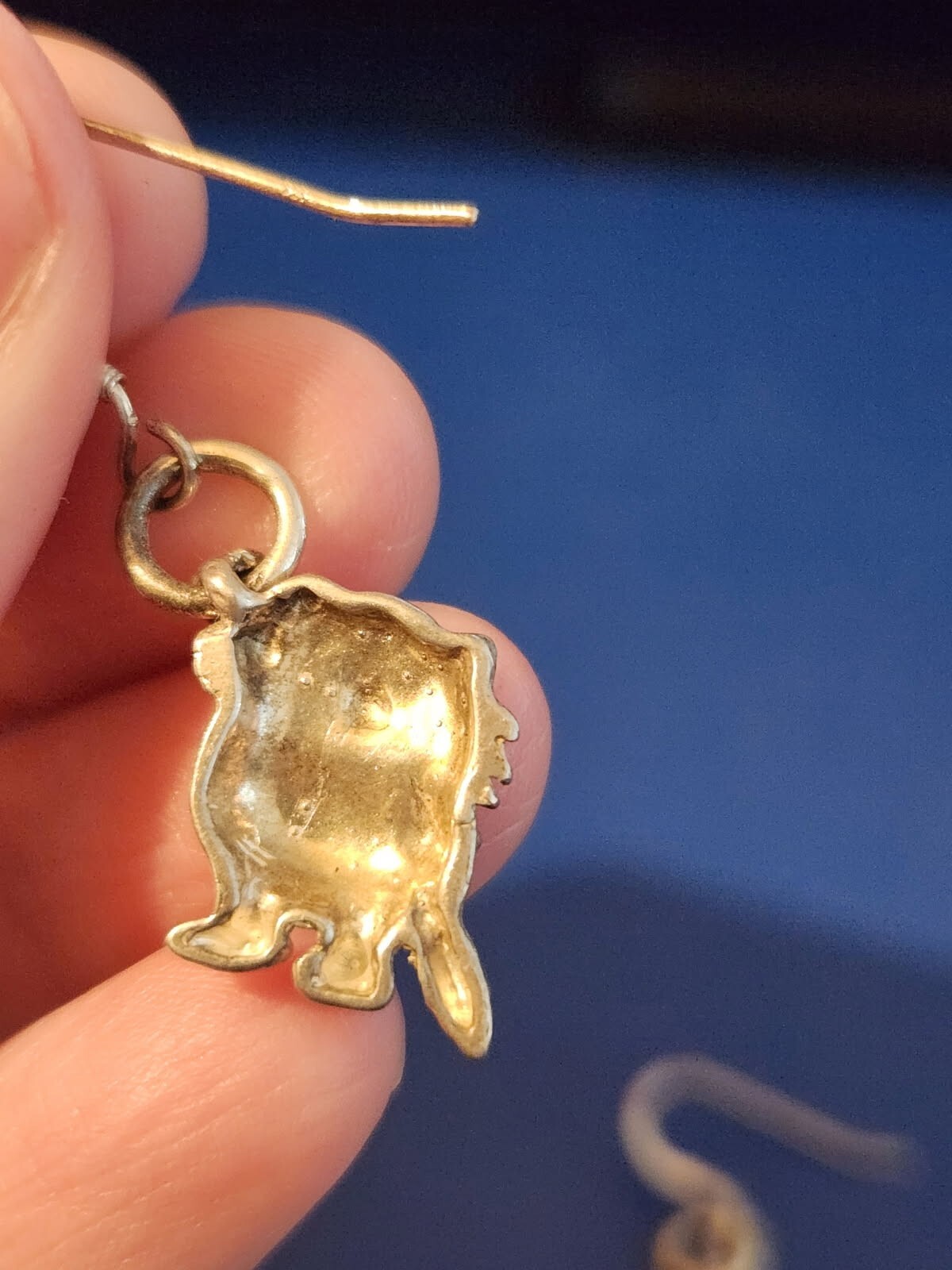 Sterling Silver Animal Dangle Earrings