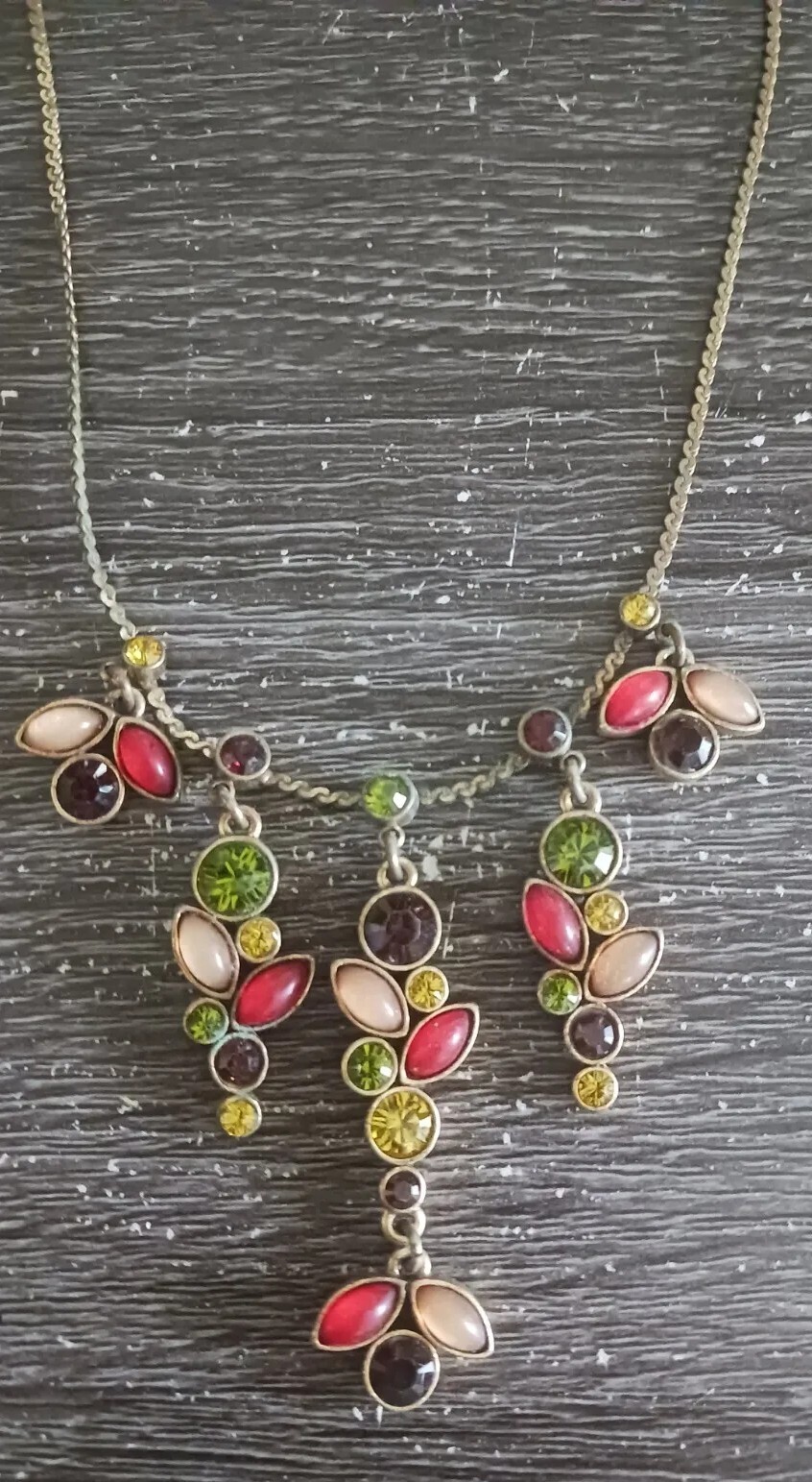 Pilgrim Danish Design Stunning Necklace Multicolor Great Condition