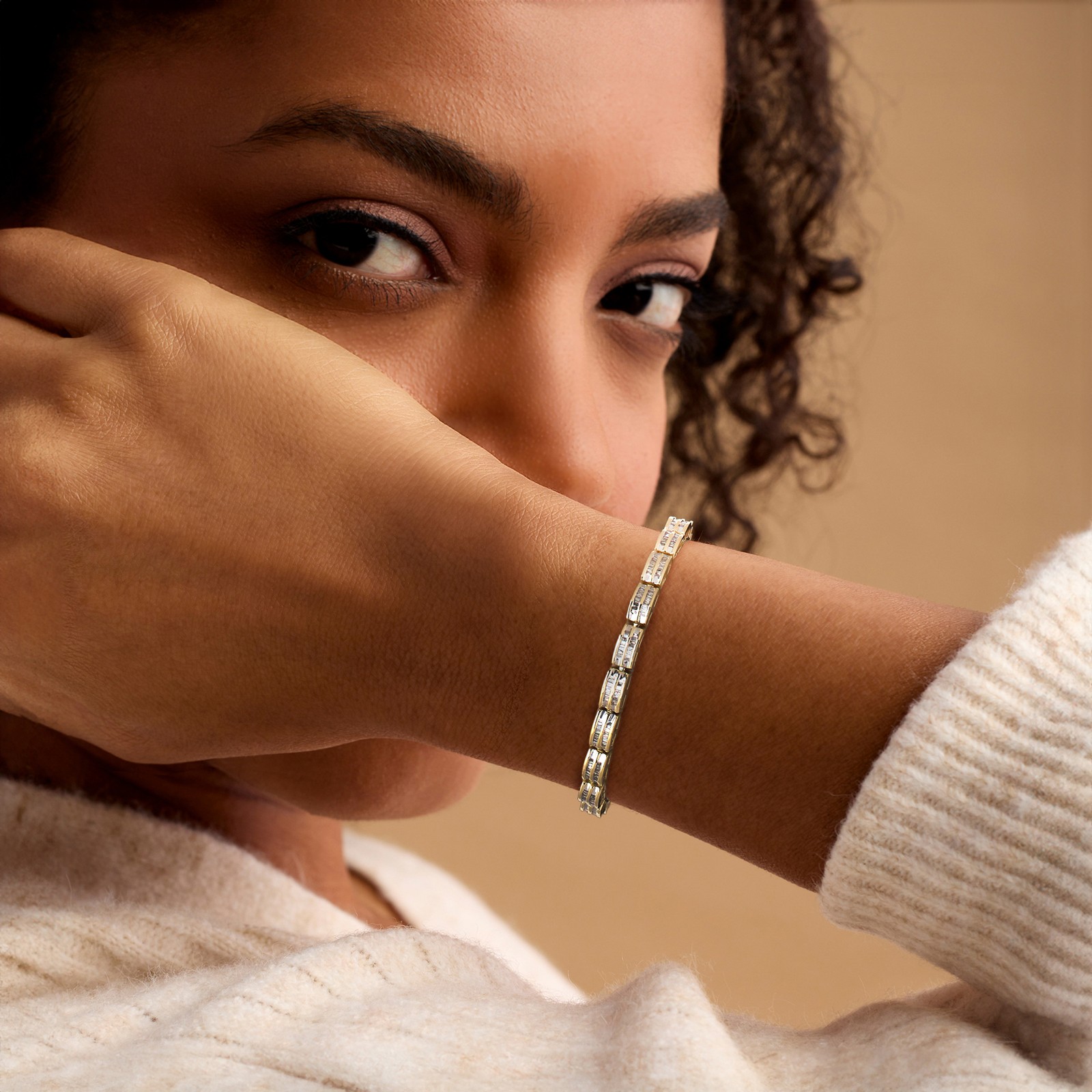 Vintage 2.50 ct. t.w. Diamond Bracelet in 10kt Yellow Gold. 7.25 inches