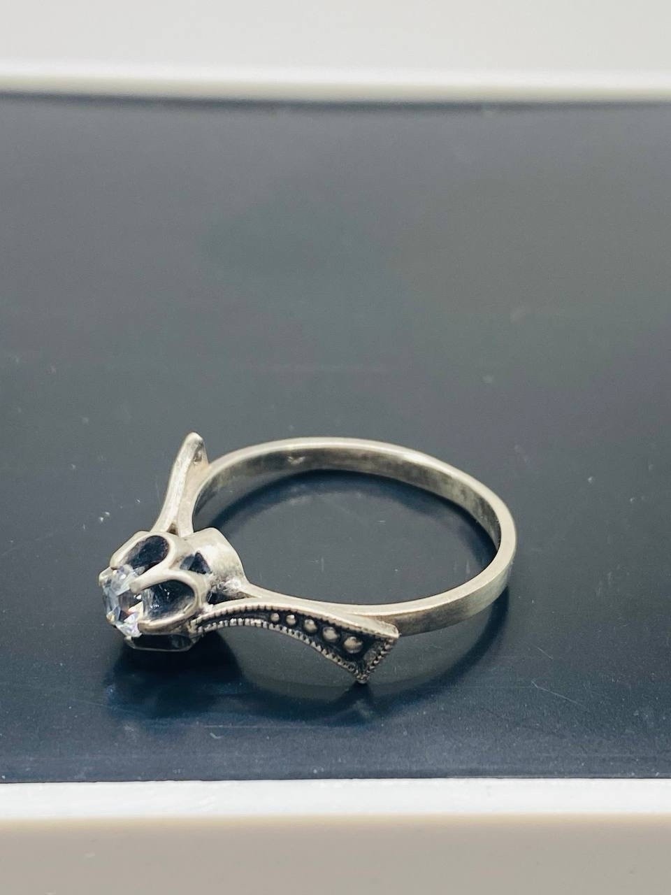 Old Ring Sterling Silver 925 Size 7.5
