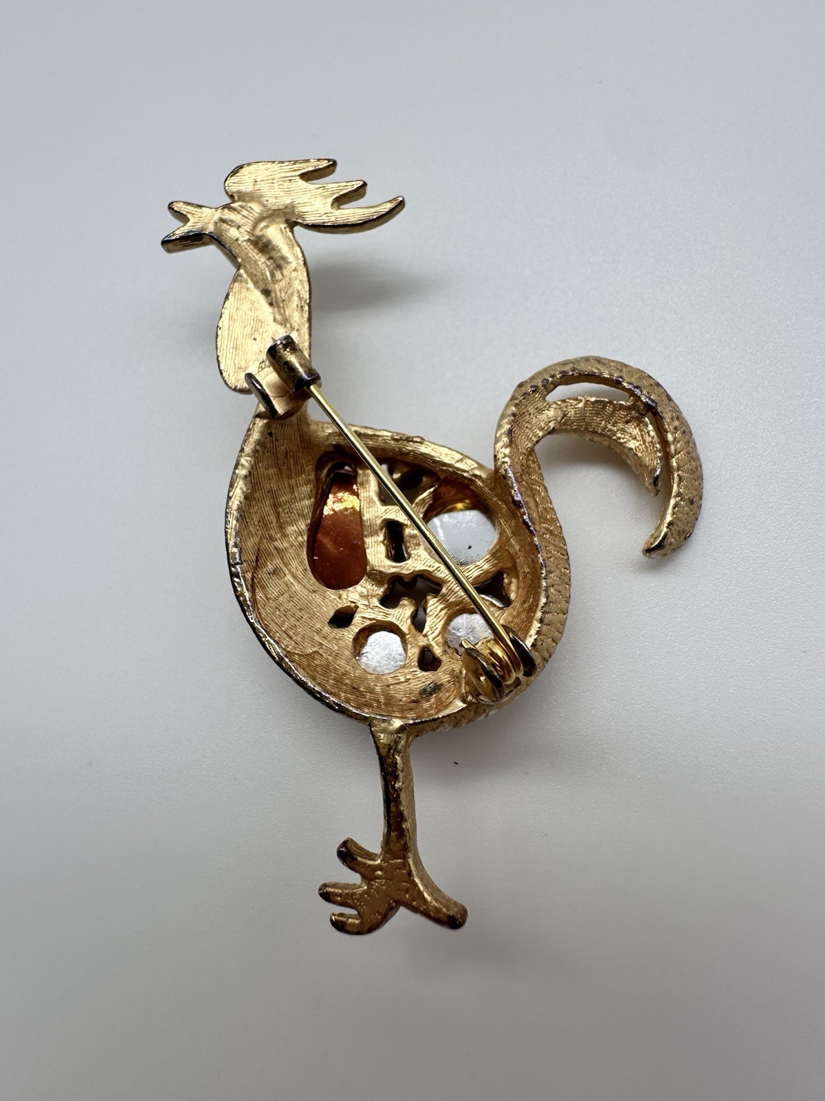 Vintage Townley Rooster Brooch