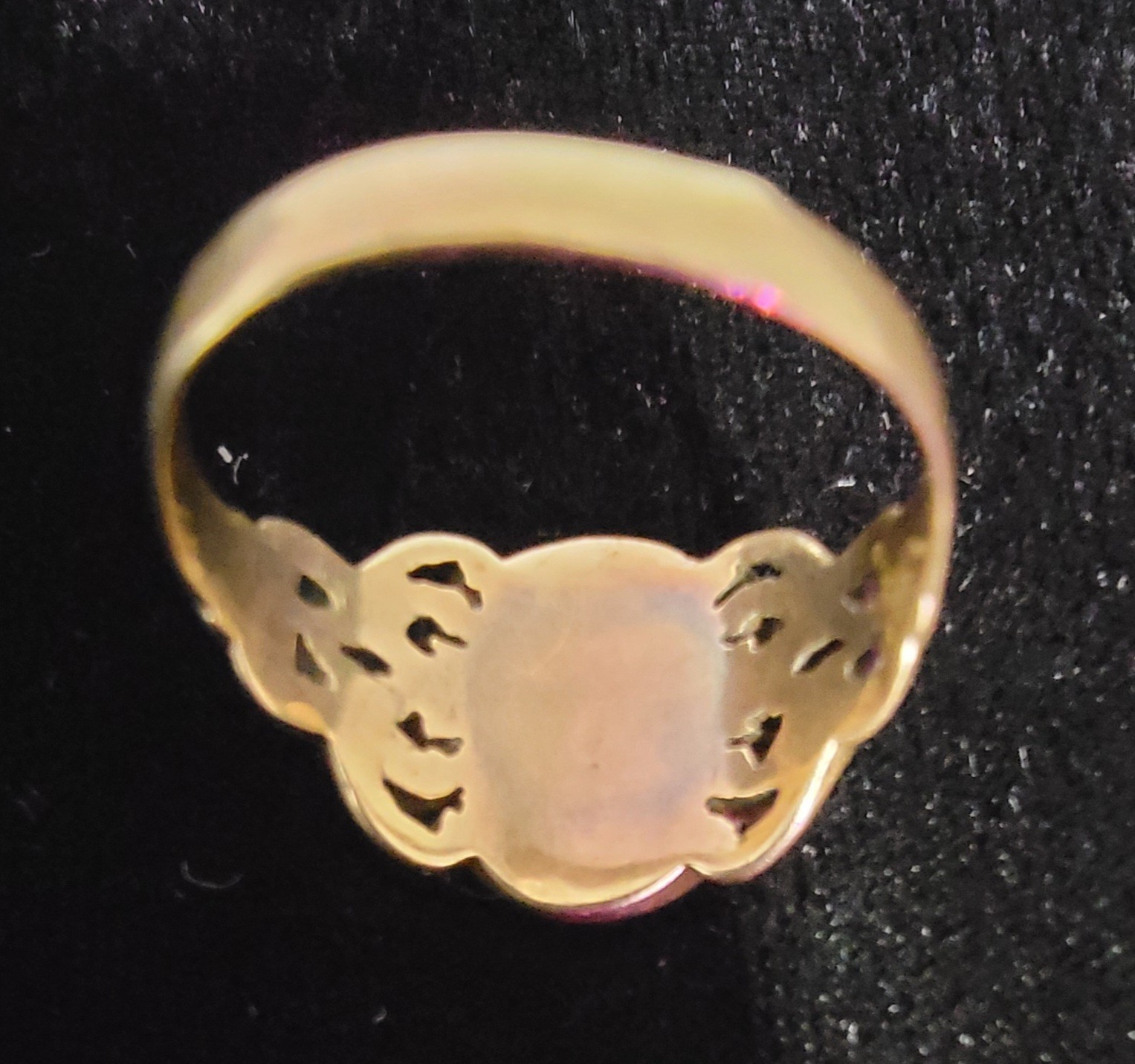 Antique Victorian Signet Ring, 12K Yellow Gold 6.61g Beautiful Size 11.25
