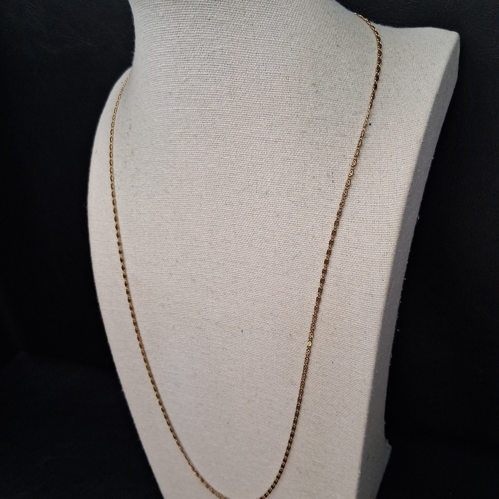 Vintage Signed WINARD GF Chain Necklace. 18.052