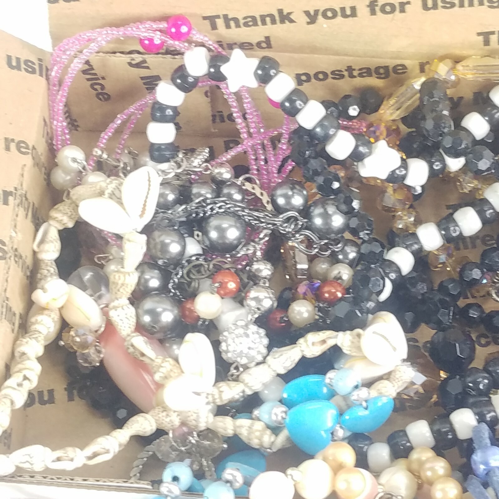 1+ LB Vintage to now Costume Jewelry 20+ pieces Necklaces