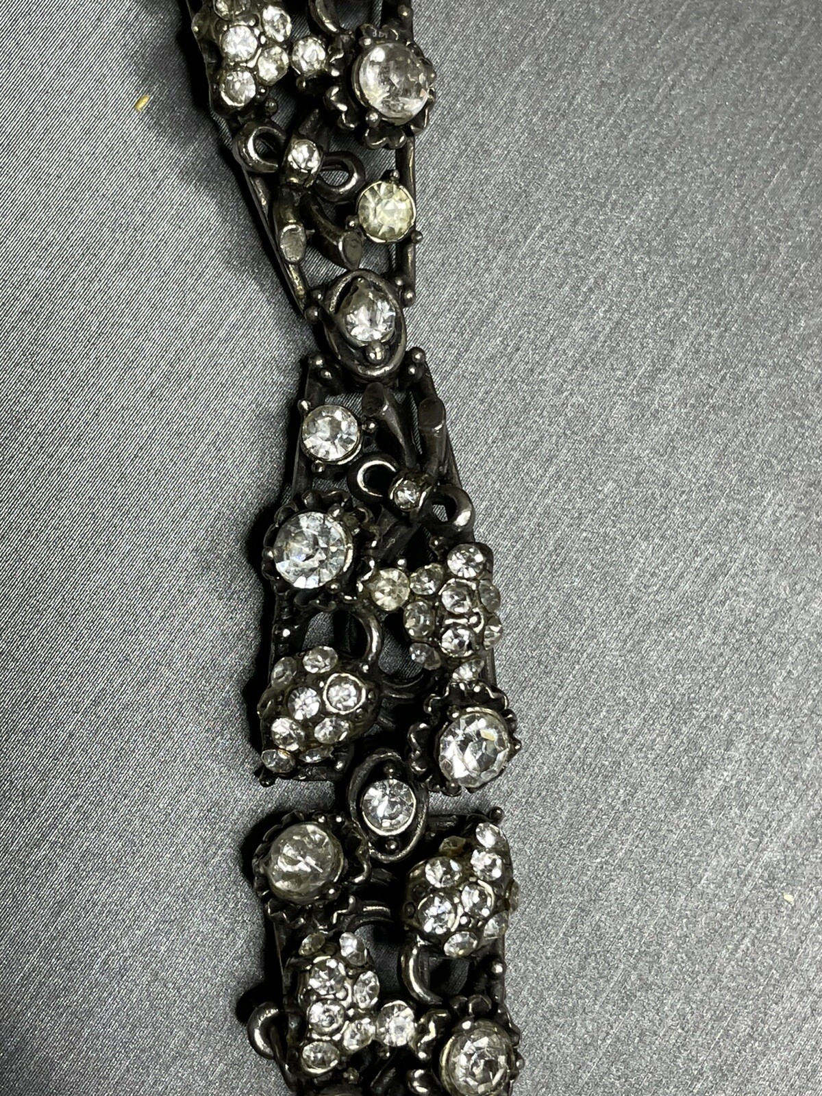 Hollycraft 1953 HTF Parure Suite White Rhinestone “none Missing” a RARE Beauty