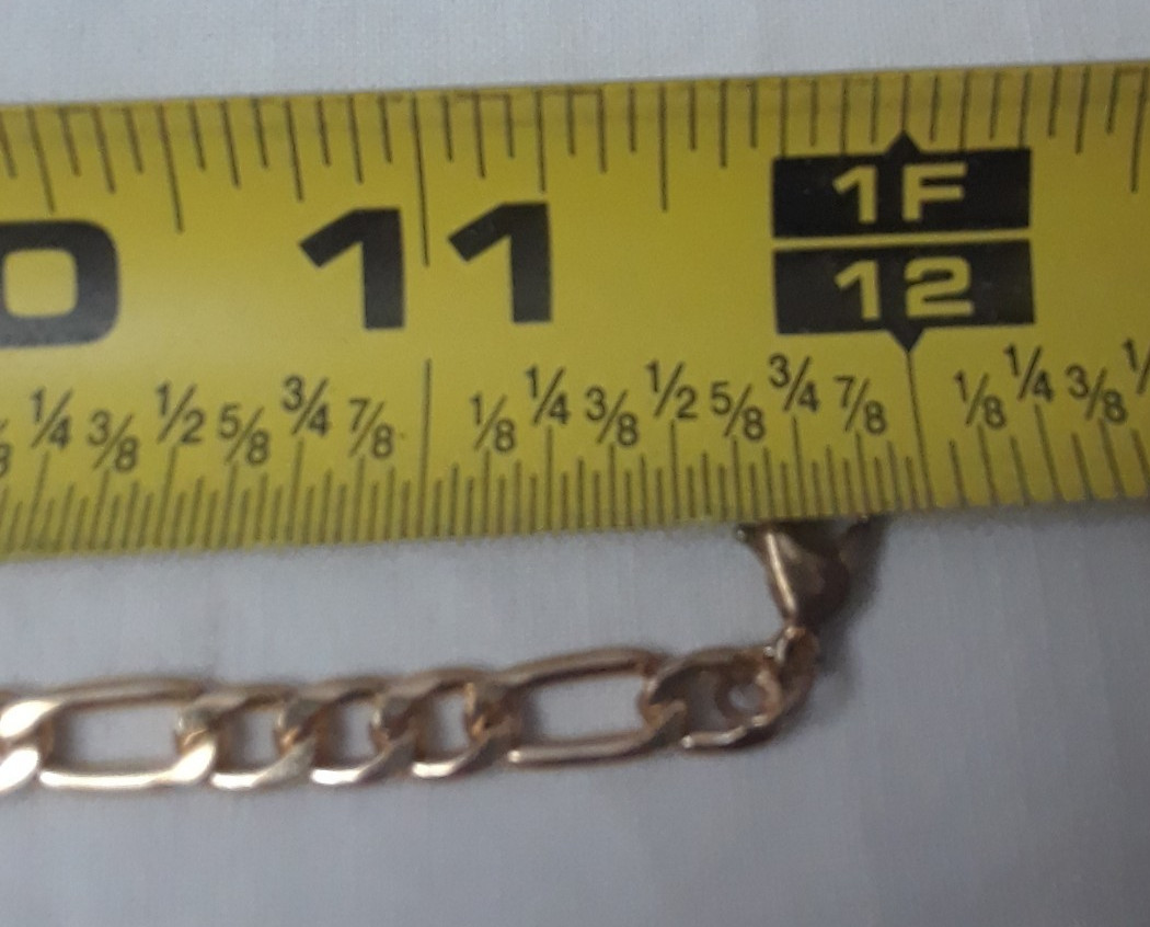 Vintage Lot of 2 Gold-Tone Stackable Flat Chain Necklace 16 – 24 inch