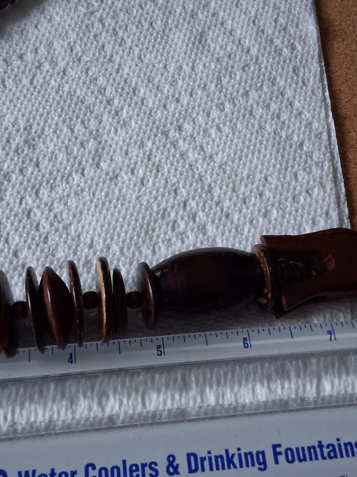 Vintage African Safari Style Statement Piece With Hand Carved Animals And Beads