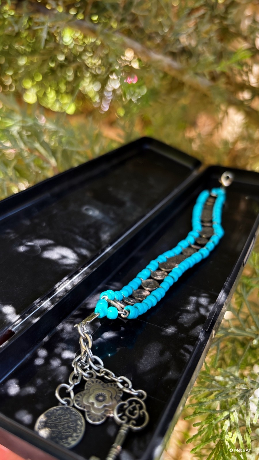 Handmade Blue Beaded Bracelet for Women – Elegant Fashion jewelry