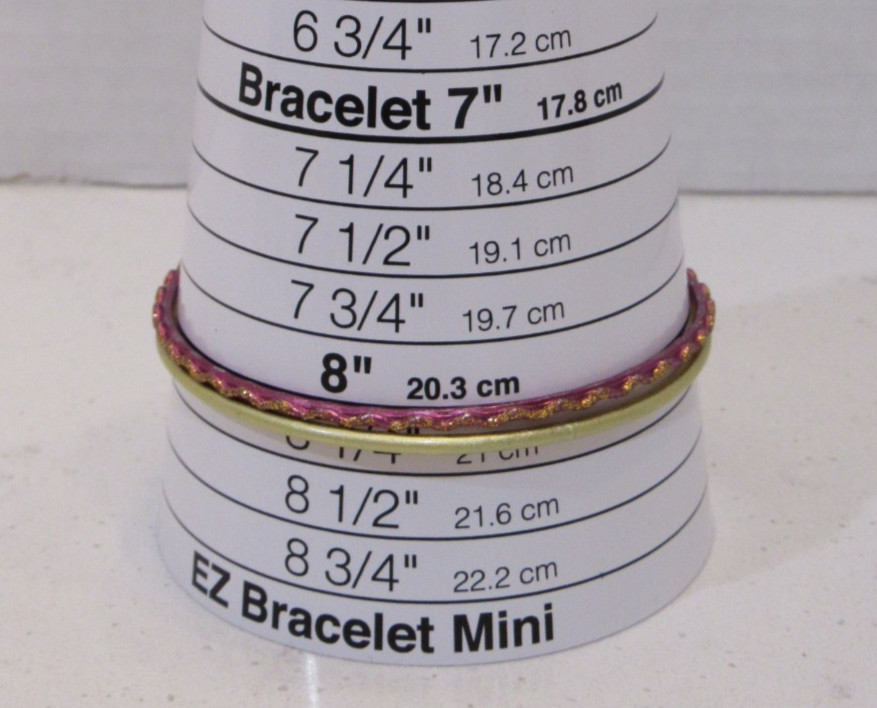 Lot of 6 Bangle Bracelets Gold Tone Stackable Boho Retro Multi Color Bollywood