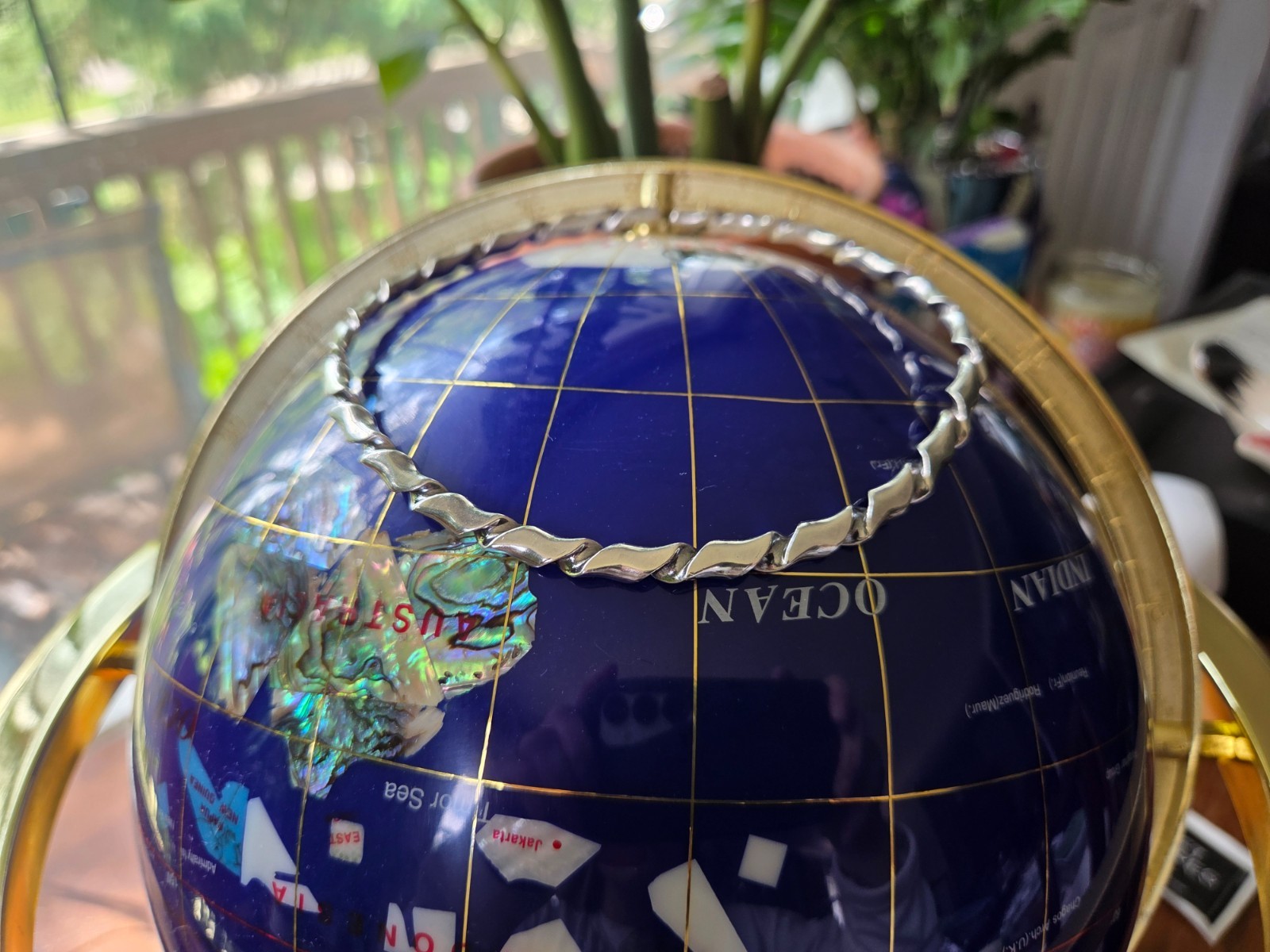 VTG Mexico 925 SS Collar Cuff Twist Necklace