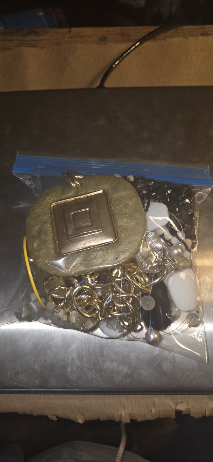 Costume Jewelry Lot Necklaces, Choker, Earrings 1 Lb + Item # 1243
