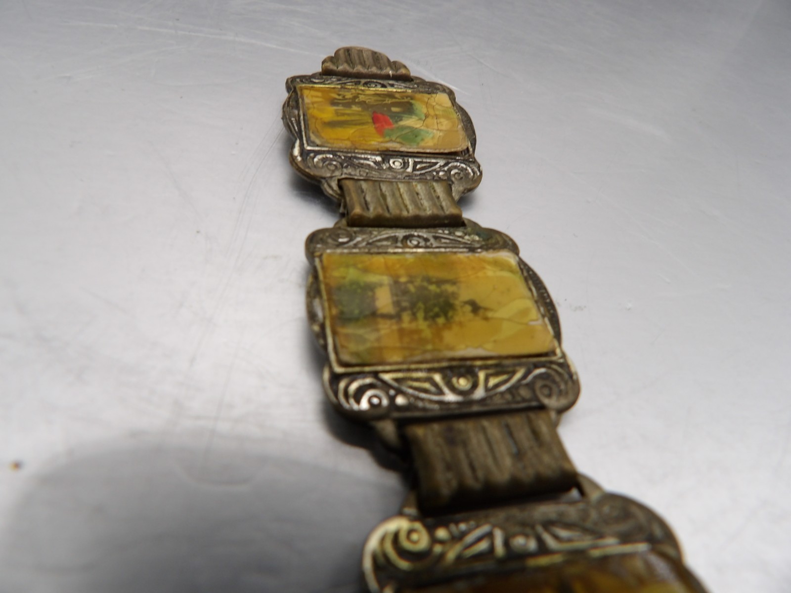 bracelet panels VTG rare piece