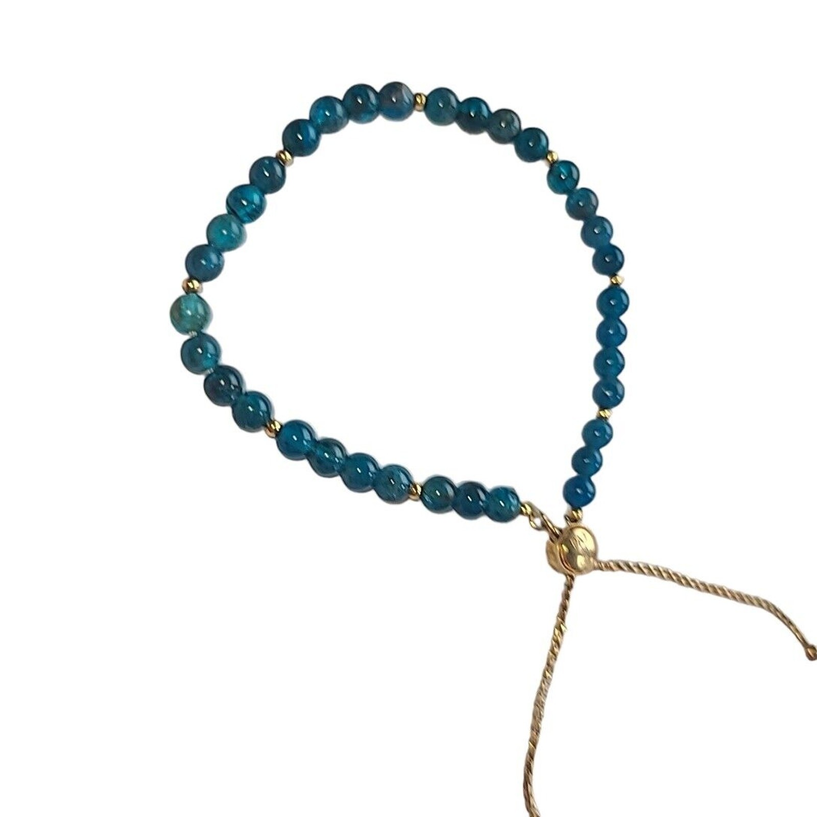 Prime Art & Jewel Blue Stone Bracelet Signed PAJ BR