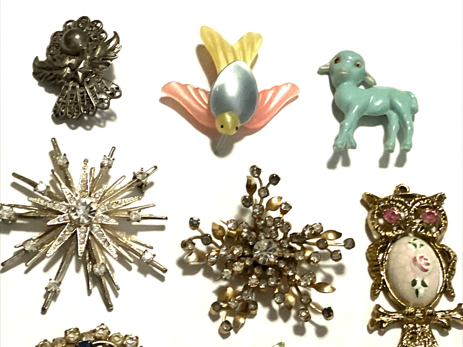 17Pc Vintage Jewelry Lot Some Signed Monet, Coro, SP & Statement Pieces AWESOME