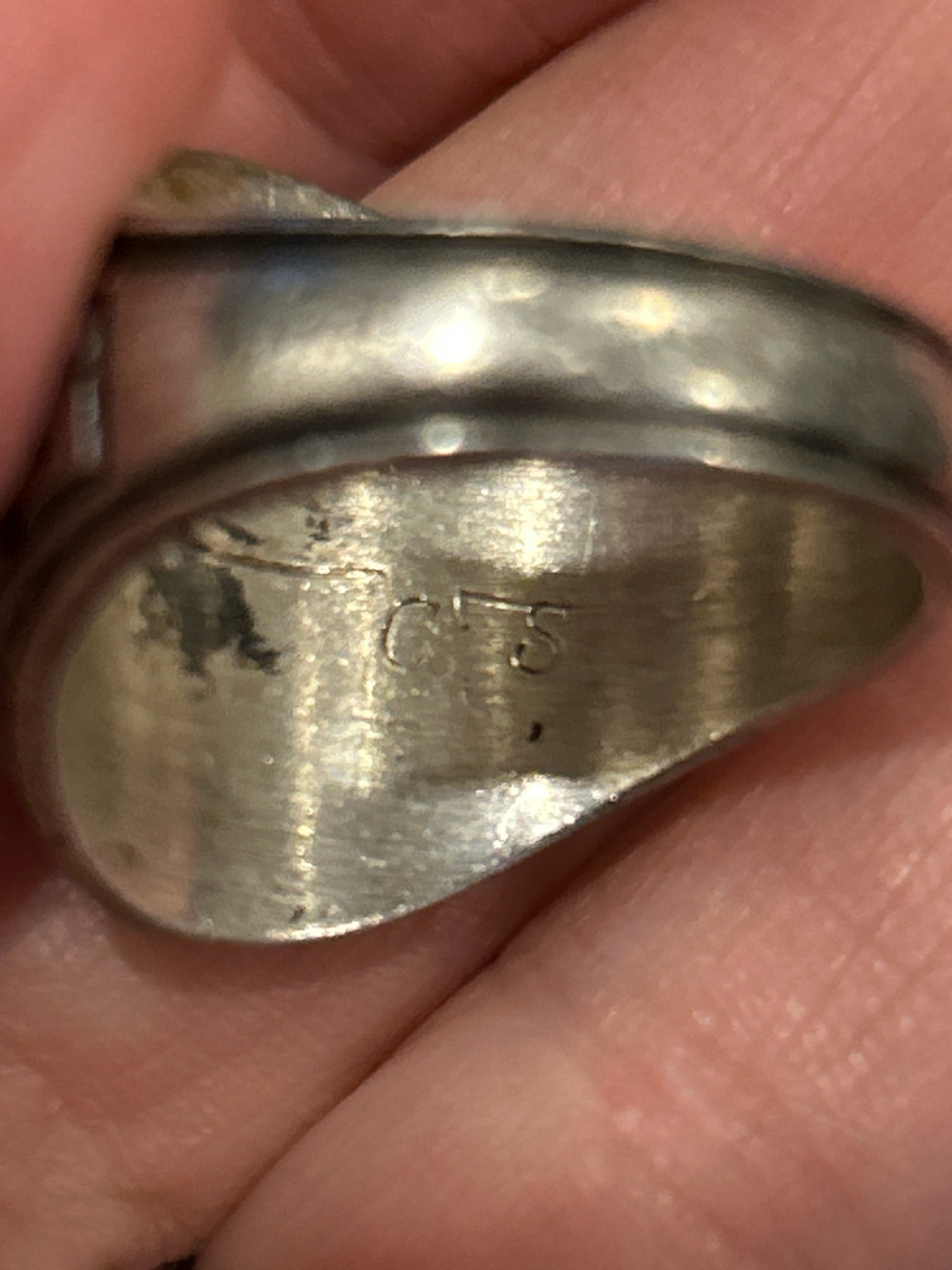 Vintage 1991 St. John’s School Houston Sterling Silver Class Ring 14g Size 8