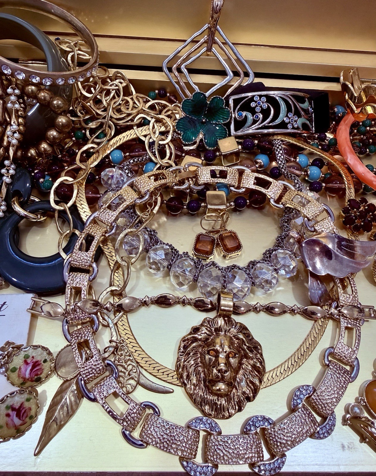 Vintage Estate Costume Jewelry Lot! AVON, MONET and more!