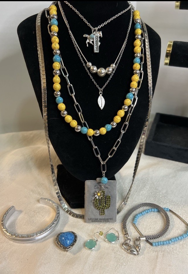 187 PC Boho Southwest Jewelry Lot Western Festival Artisan Statement Y2K