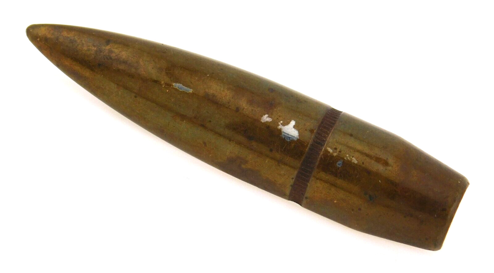 Antique WW Trench Art Bullet Brooch Pin